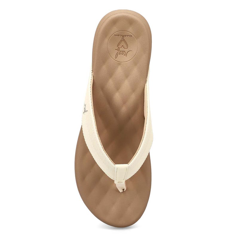 Women's Cushion Harmony Thong Sandal - Sand