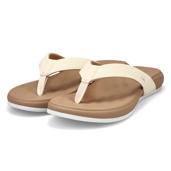 Women's Cushion Harmony Thong Sandal - Sand