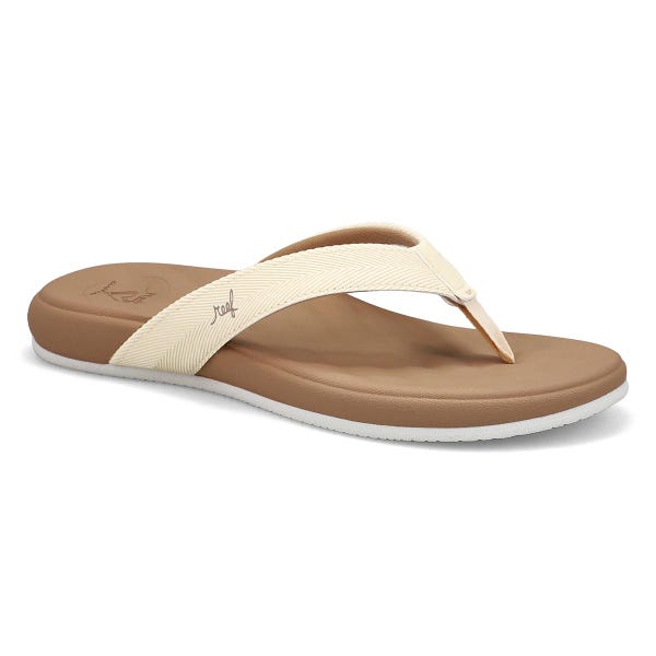 Women's Cushion Harmony Thong Sandal - Sand