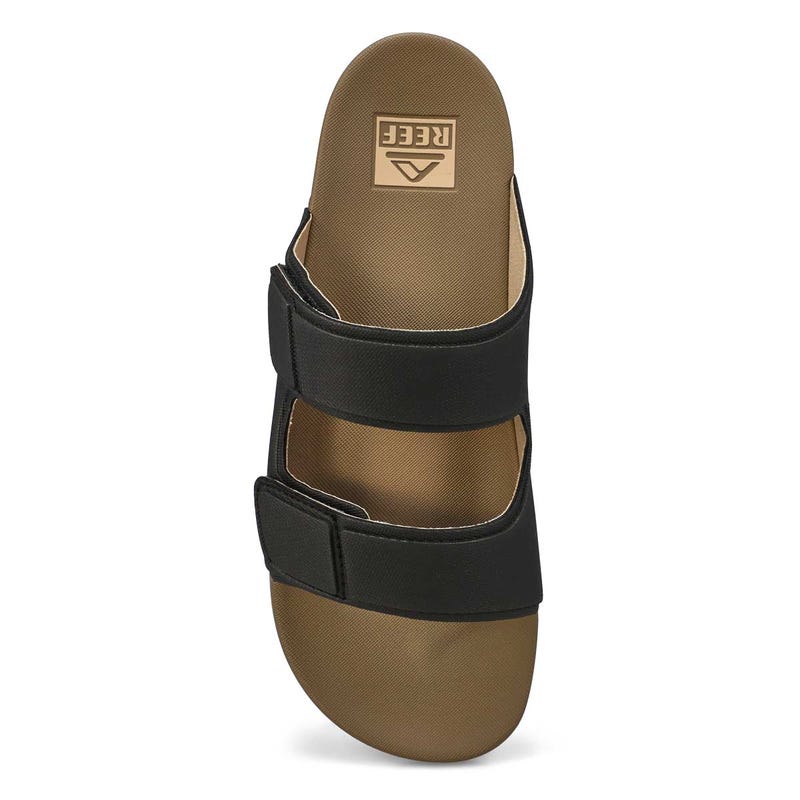 Men's Cushion Tradewind Slide Sandal - Black/Fossil