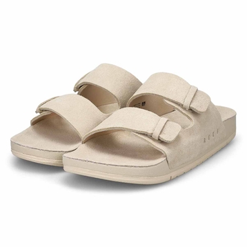 Women's Ojai Two Bar Suede Slide Sandal - Vintage