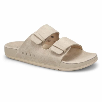 Women's Ojai Two Bar Suede Slide Sandal - Vintage