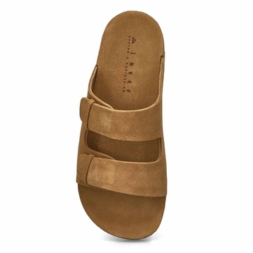 Women's Ojai Two Bar Suede Slide Sandal - Starfish
