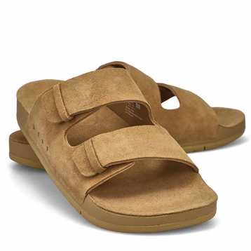 Women's Ojai Two Bar Suede Slide Sandal - Starfish