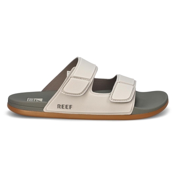 Men's Cushion Tradewind Slide Sandal - Dove/Tobacc