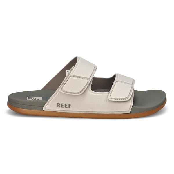 Men's Cushion Tradewind Slide Sandal - Dove/Tobacco