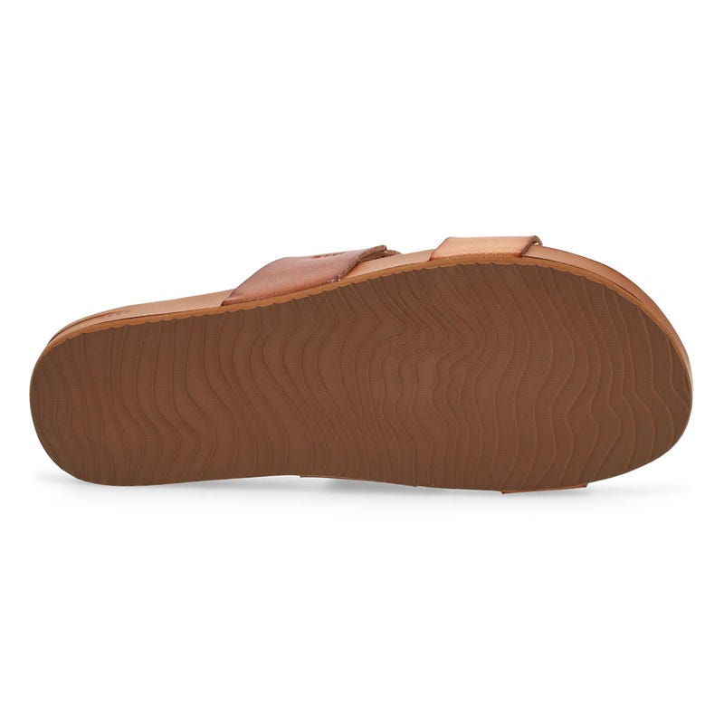 Women's Cushion Vista Slide Sandal - Espresso Duo