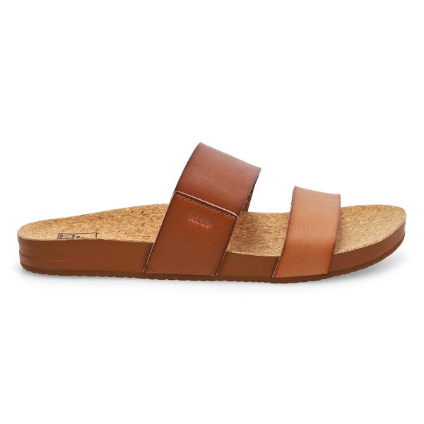Women's Cushion Vista Slide Sandal - Espresso Duo