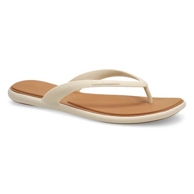 Lds Water Willow Malibu Thong Sandal - Vintage/Tan