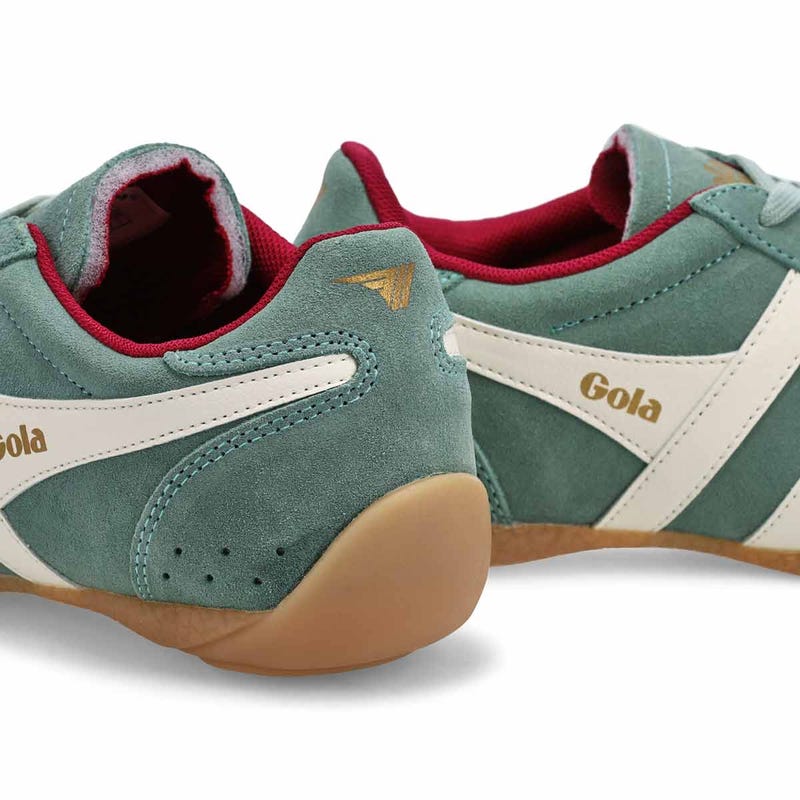 Baskets à lacets CHASE, brume verte/blanc cassé/cerise, femmes