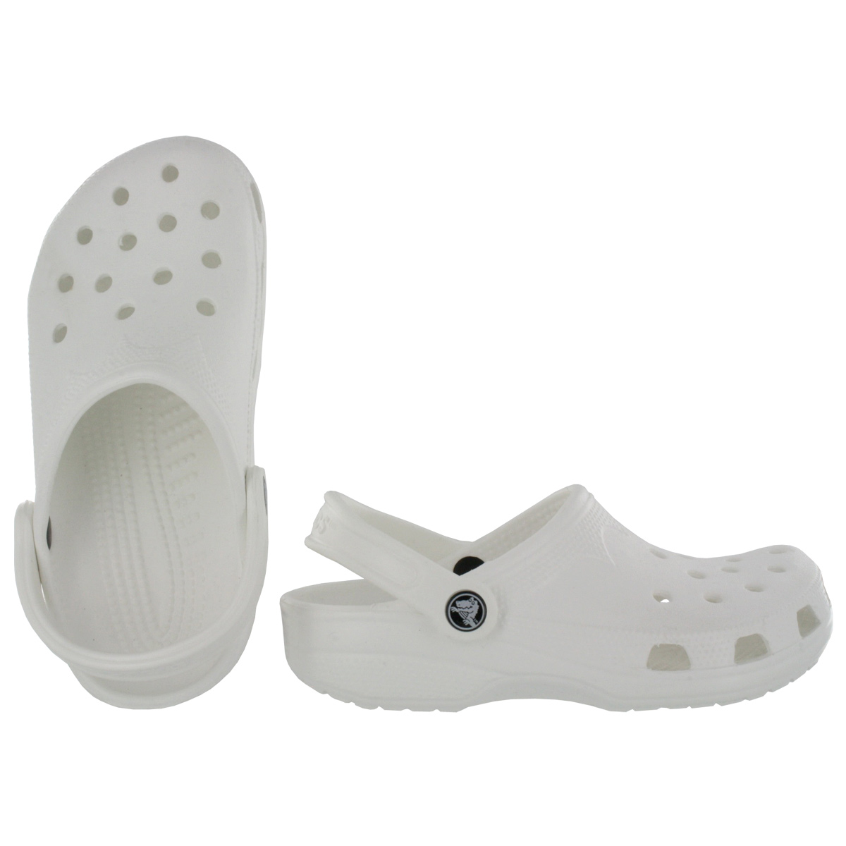 Sabot de confort blanc CLASSIC, femmes