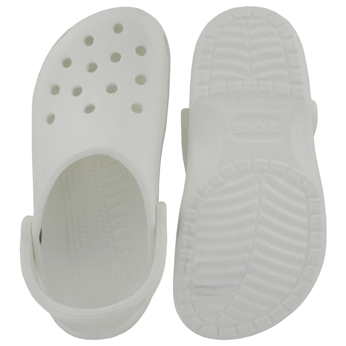 Sabot de confort blanc CLASSIC, femmes