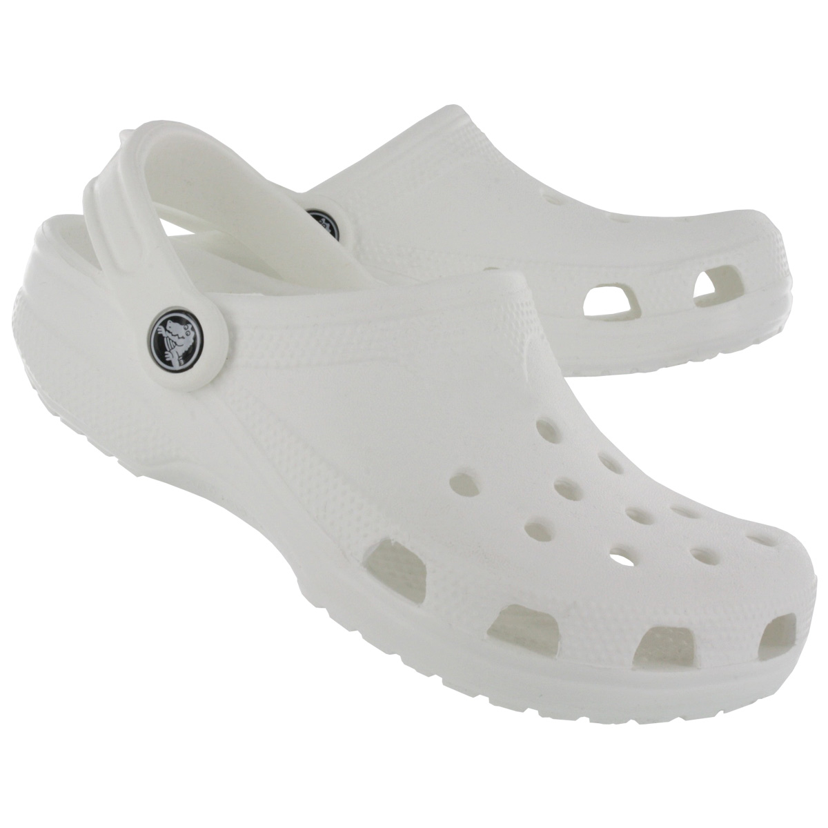 Sabot de confort blanc CLASSIC, femmes