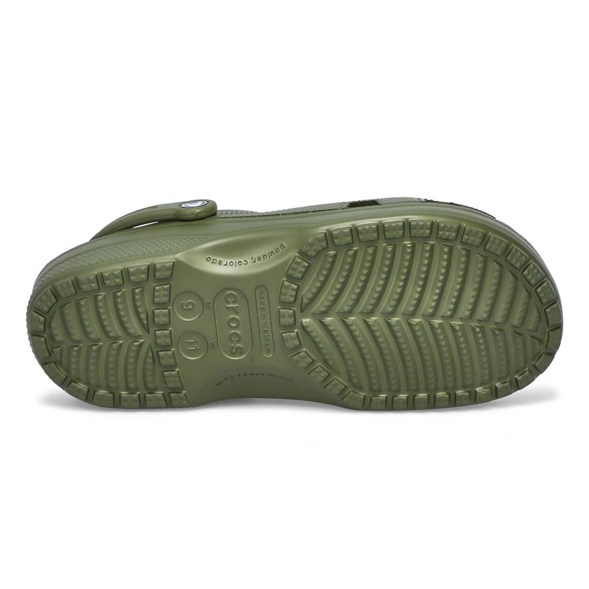 Sabot Classic EVA, vert armée, homme