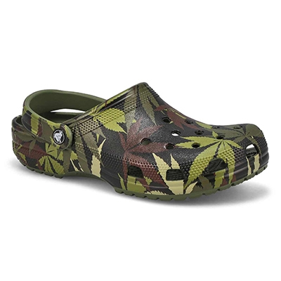 Mns Classic Hemp EVA Comfort Clog - Army Green