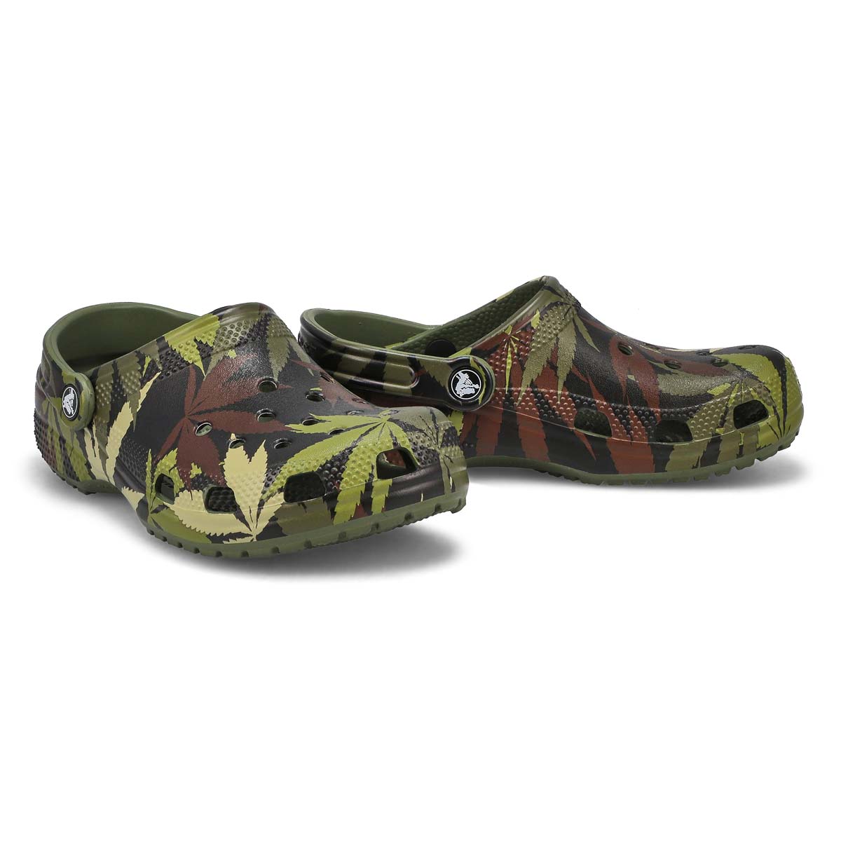 Sabot CLASSIC GRAPHICS EVA, chanvre/vert armée, femmes