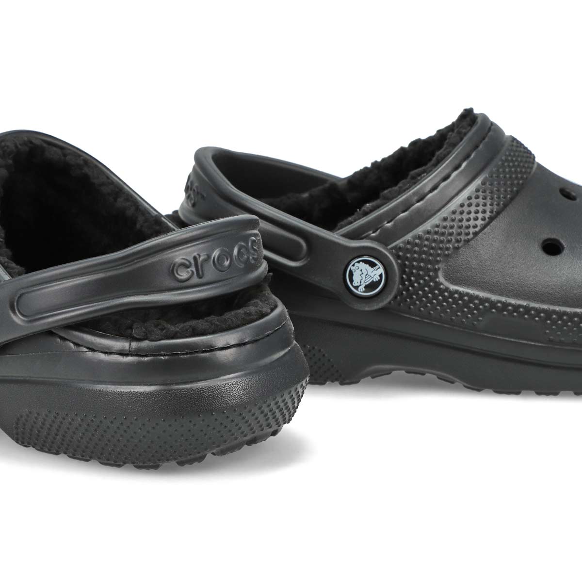 Black lined 2025 clogs