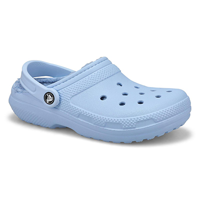 Lds Classic Lined Comfort Clog - Blue Calcite