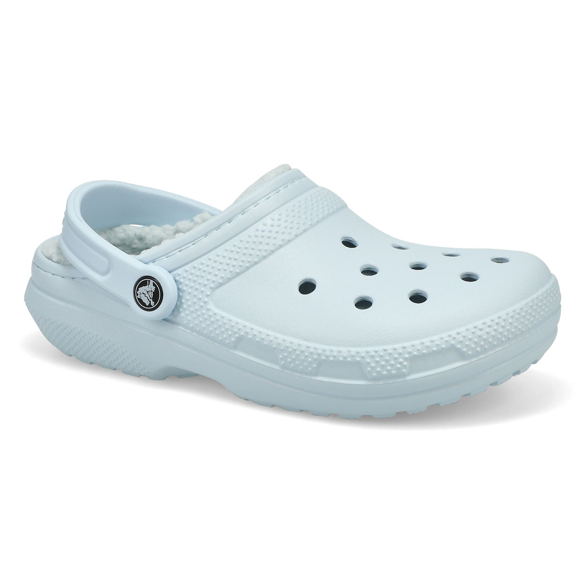 Women's Classic Lined Comfort Clog-Marble Blue