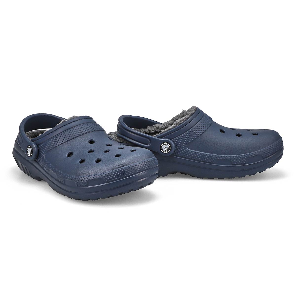 Women's Classic Lined Comfort Clog - Navy/Charcoal