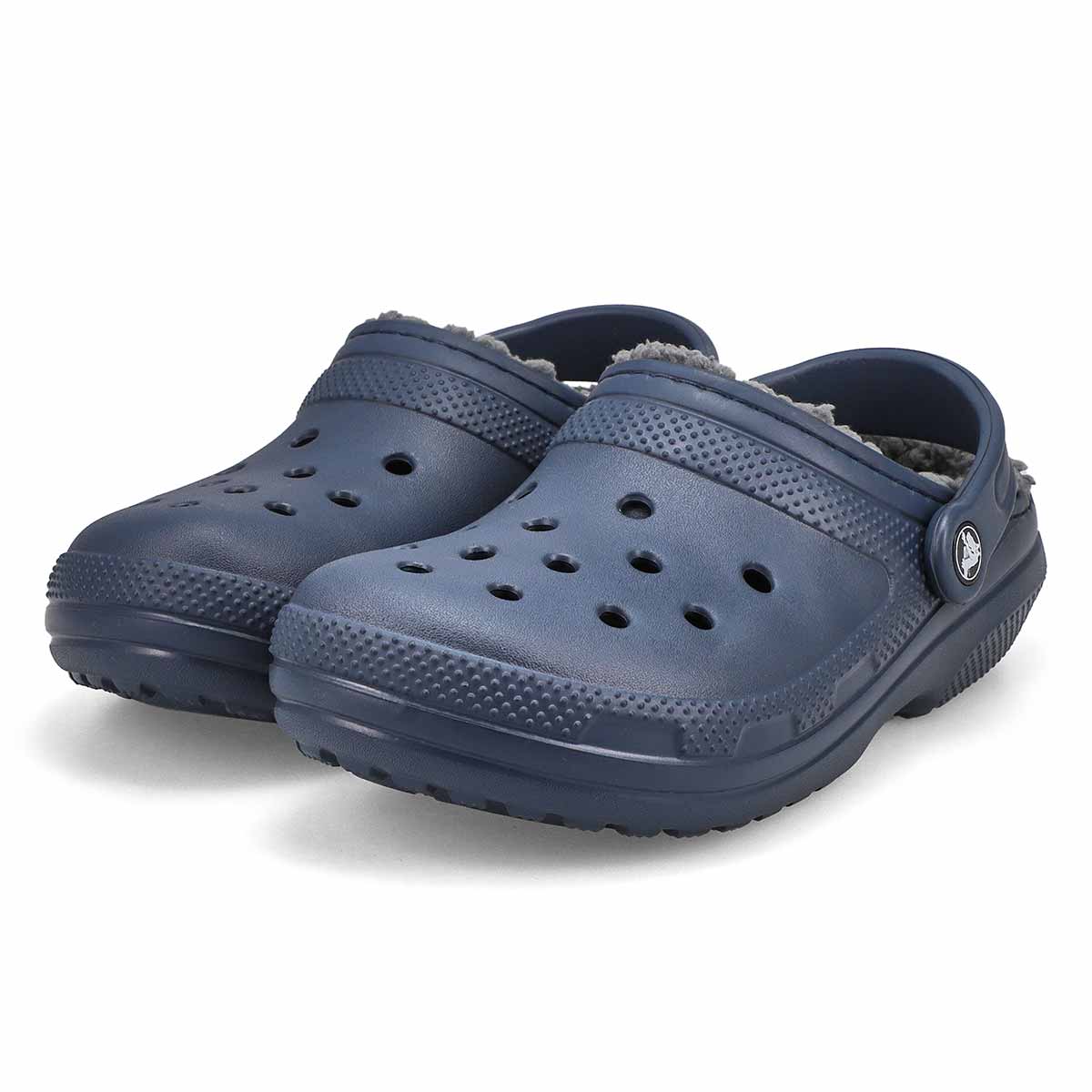 Women's Classic Lined Comfort Clog - Navy/Charcoal