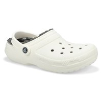 Women's Classic Lined Comfort Clog - White