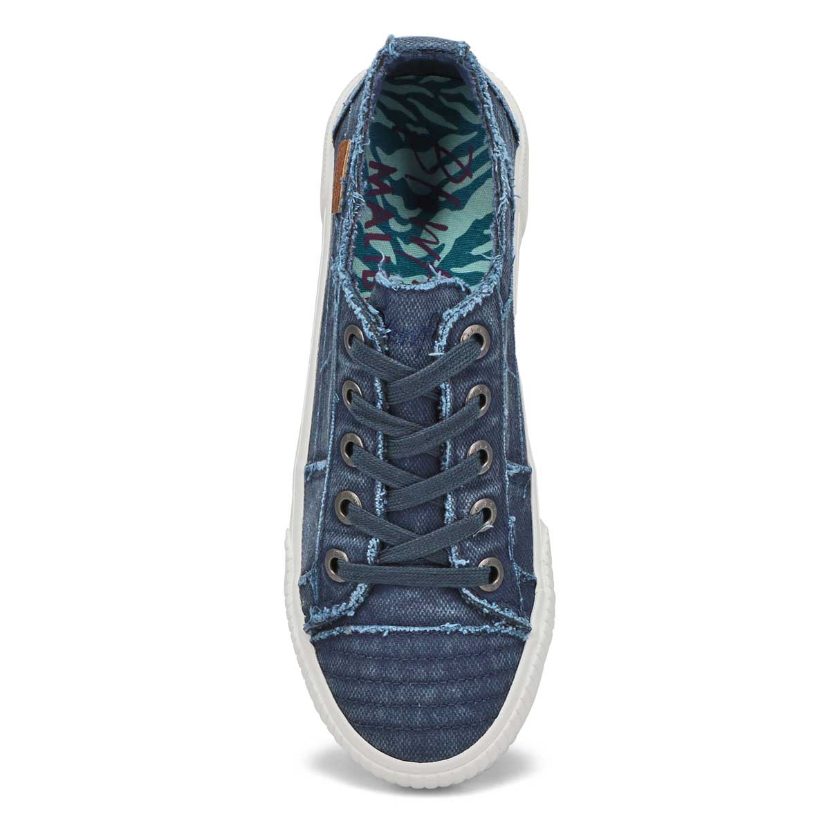 Women's Clay Lace Up Fashion Sneaker - Blue