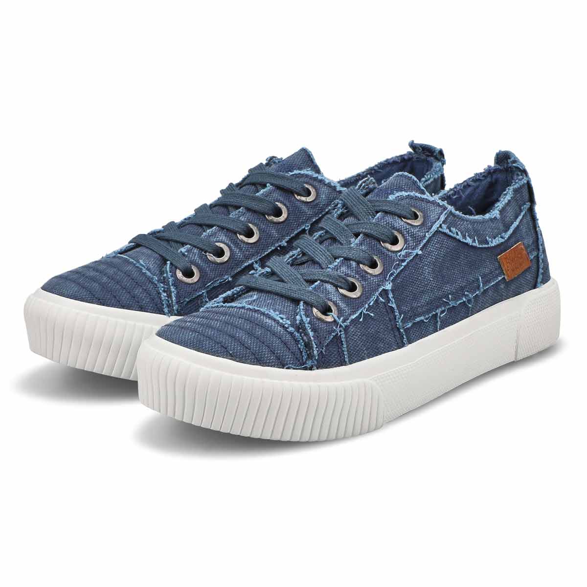 Women's Clay Lace Up Fashion Sneaker - Blue