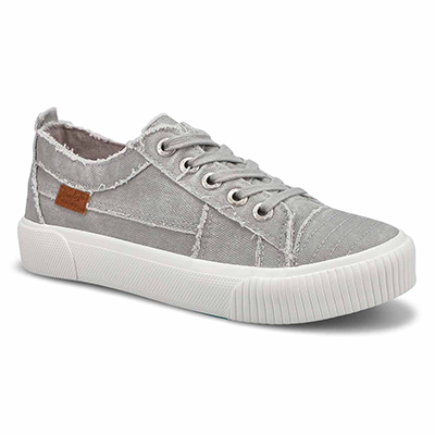 Lds Clay Lace Up Fashion Sneaker - Vapor