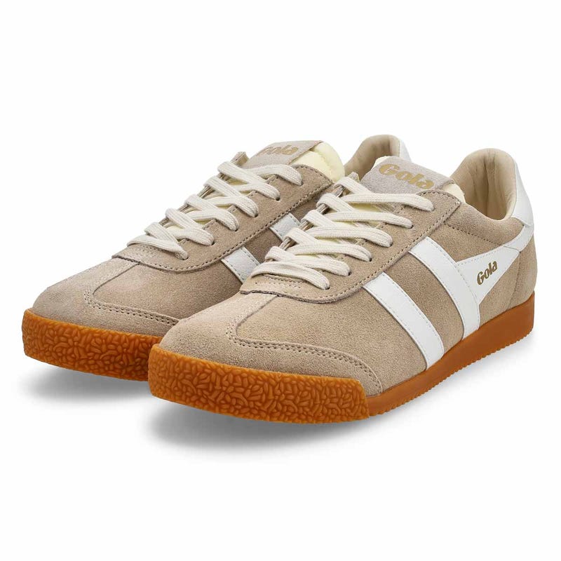 Women's Elan Lace Up Sneaker - Bone/White
