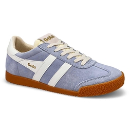 Women's Elan Lace Up Suede Sneaker - Air/White