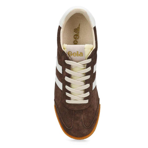 Women's  Elan Lace Up Sneaker - Mocha/White
