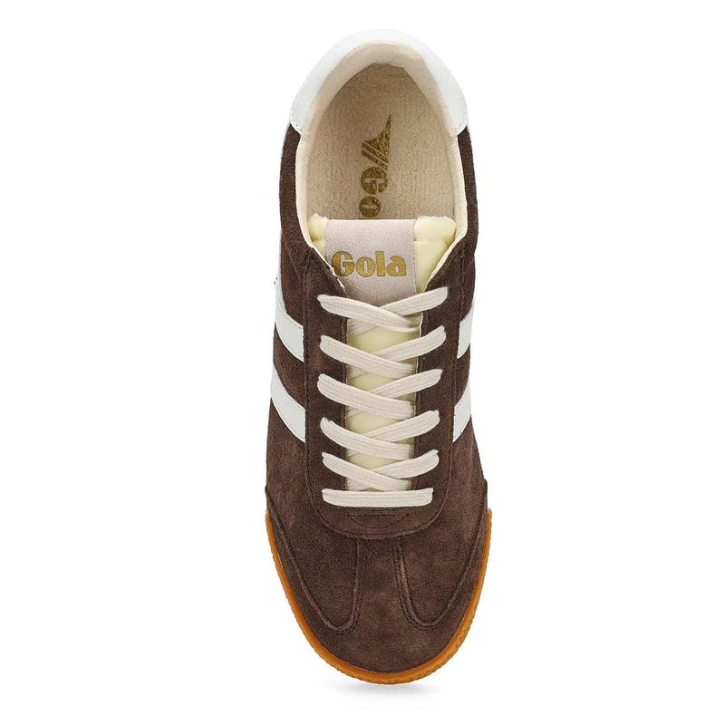Women's  Elan Lace Up Sneaker - Mocha/White