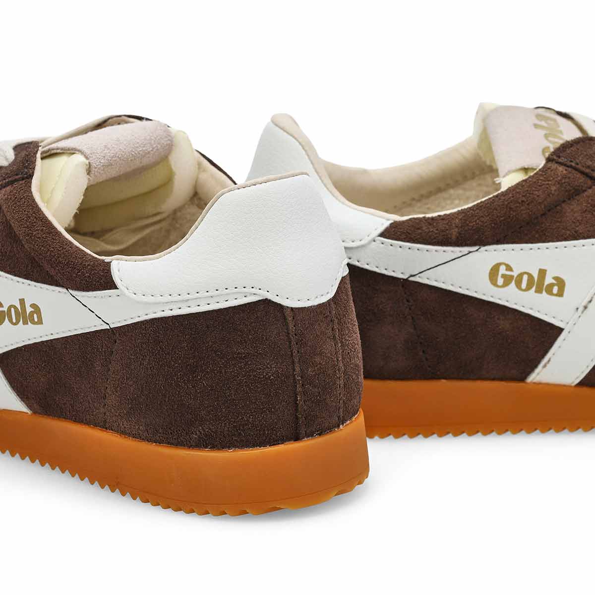 Women's  Elan Lace Up Sneaker - Mocha/White