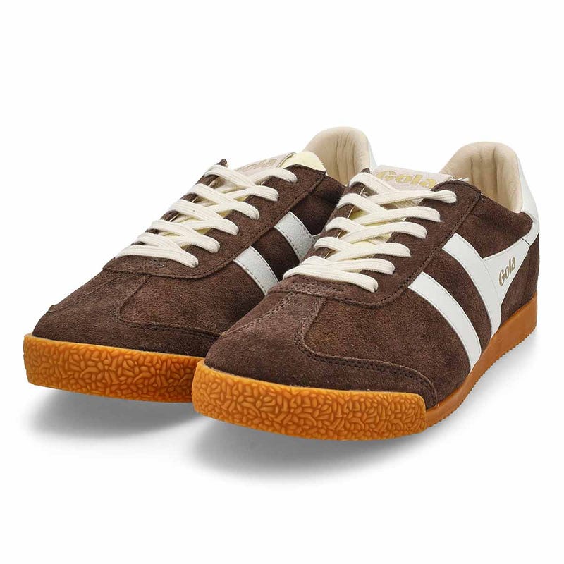 Women's  Elan Lace Up Sneaker - Mocha/White