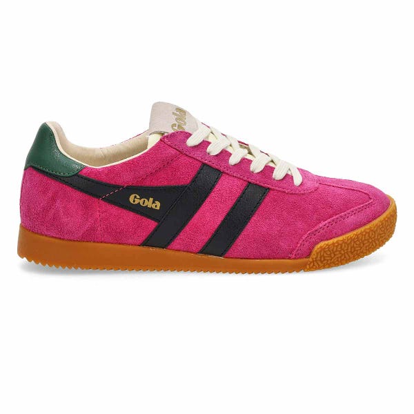 Women's  Elan Lace Up Sneaker - Fuchsia/Black