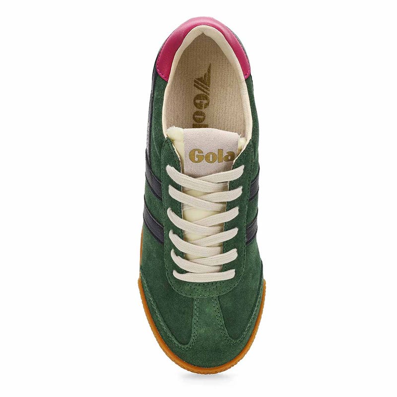 Women's  Elan Lace Up Sneaker - Evergreen/Black