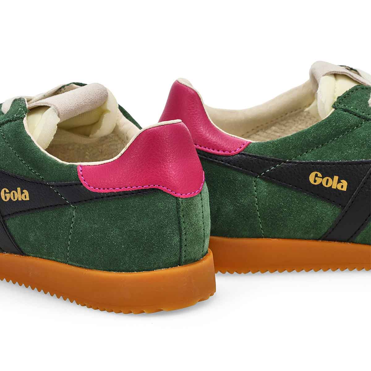 Women's  Elan Lace Up Sneaker - Evergreen/Black