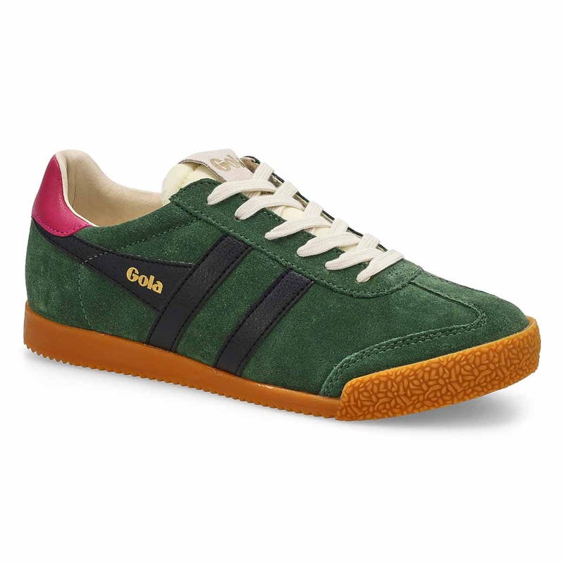 Women's  Elan Lace Up Sneaker - Evergreen/Black