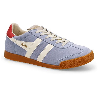 Lds Elan Lace Up Sneaker - Air/Off White/Coral