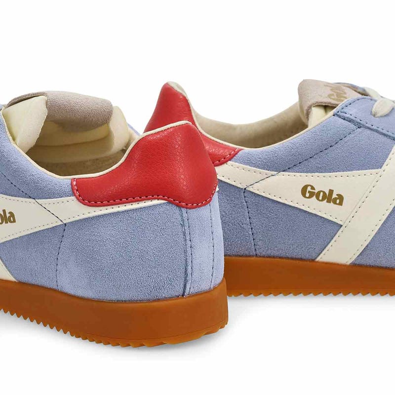 Women's Elan Lace Up Sneaker - Air/Off White/Coral