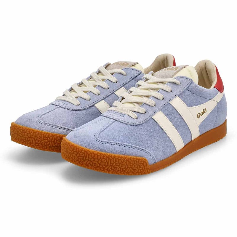 Women's Elan Lace Up Sneaker - Air/Off White/Coral