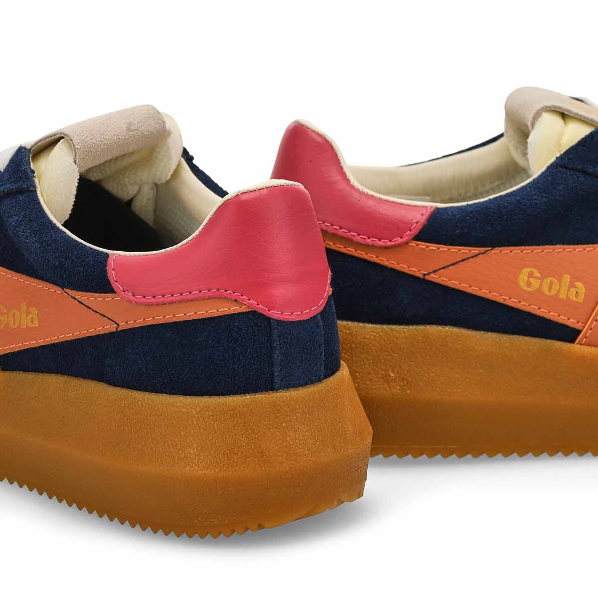 Women's  Athena Lace Up Sneaker - Navy/Pink