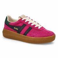 Baskets à lacets ATHENA, fuchsia/noir, femmes