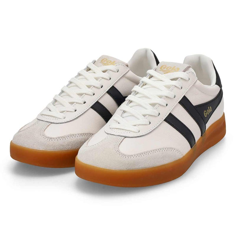 Baskets à lacets CYCLONE, blanc/noir, femmes