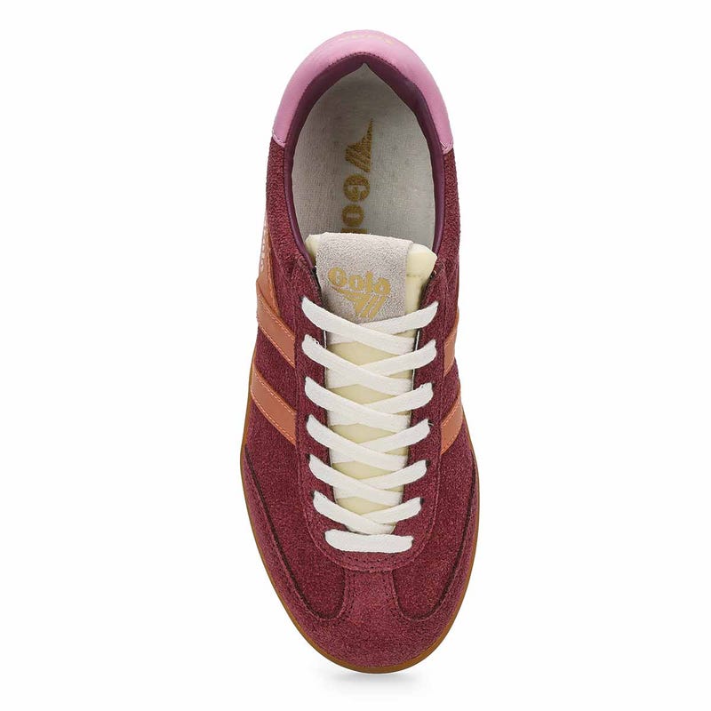 Women's  Cyclone Lace Up Sneaker - Wine/Gum