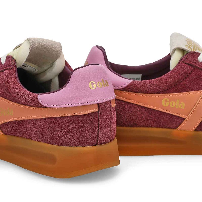 Women's  Cyclone Lace Up Sneaker - Wine/Gum