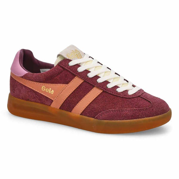 Women's  Cyclone Lace Up Sneaker - Wine/Gum