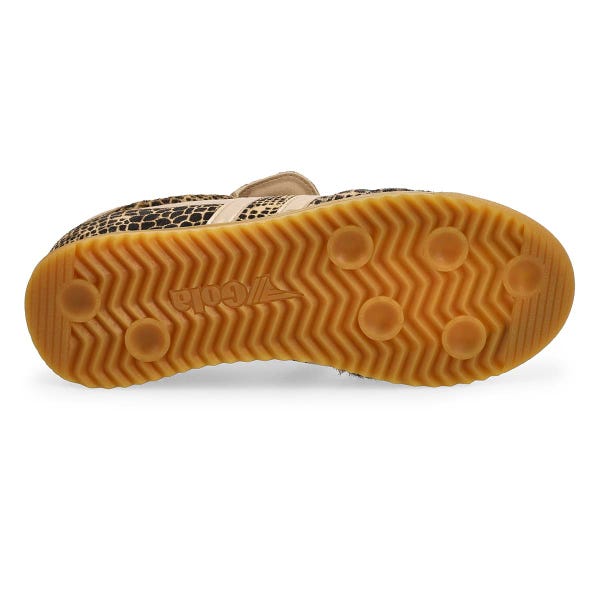 Baskets à lacets STADIUM 86 SAHARA, serpent/or, femmes