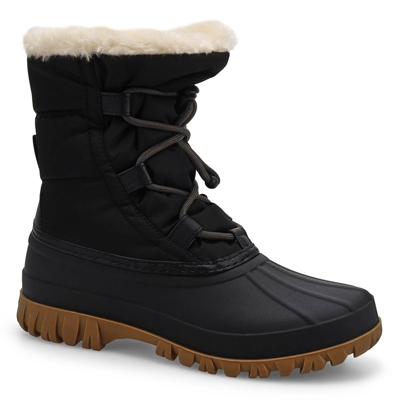 Lds Clinch Waterproof Winter Boot - Black